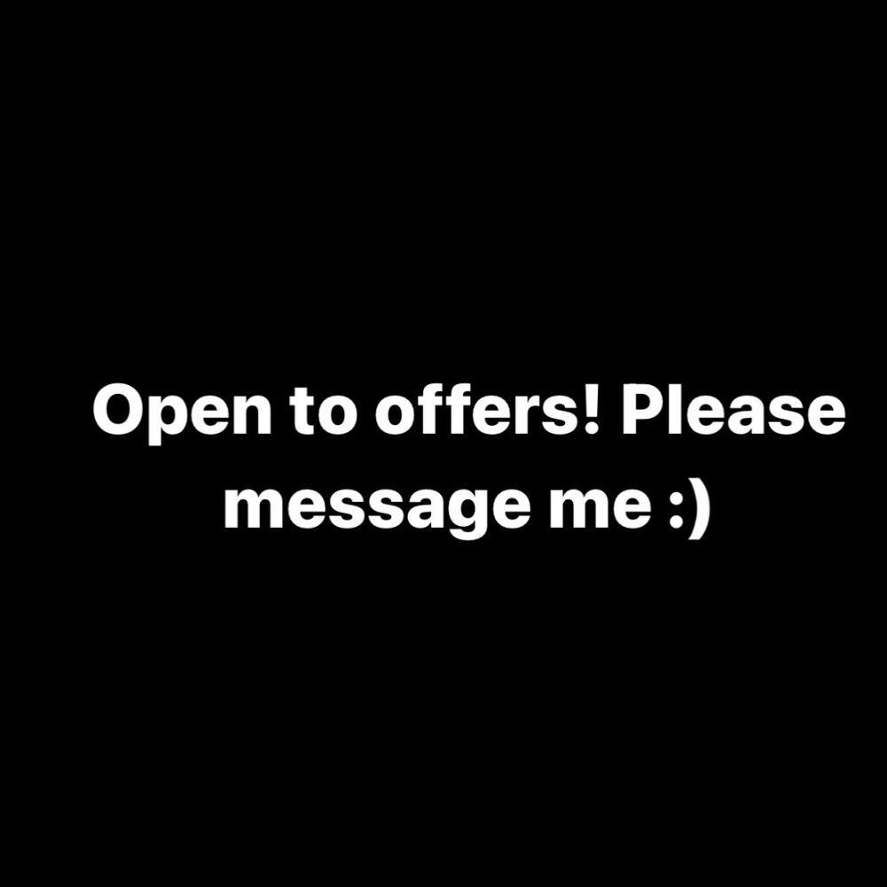 Open to all offers!